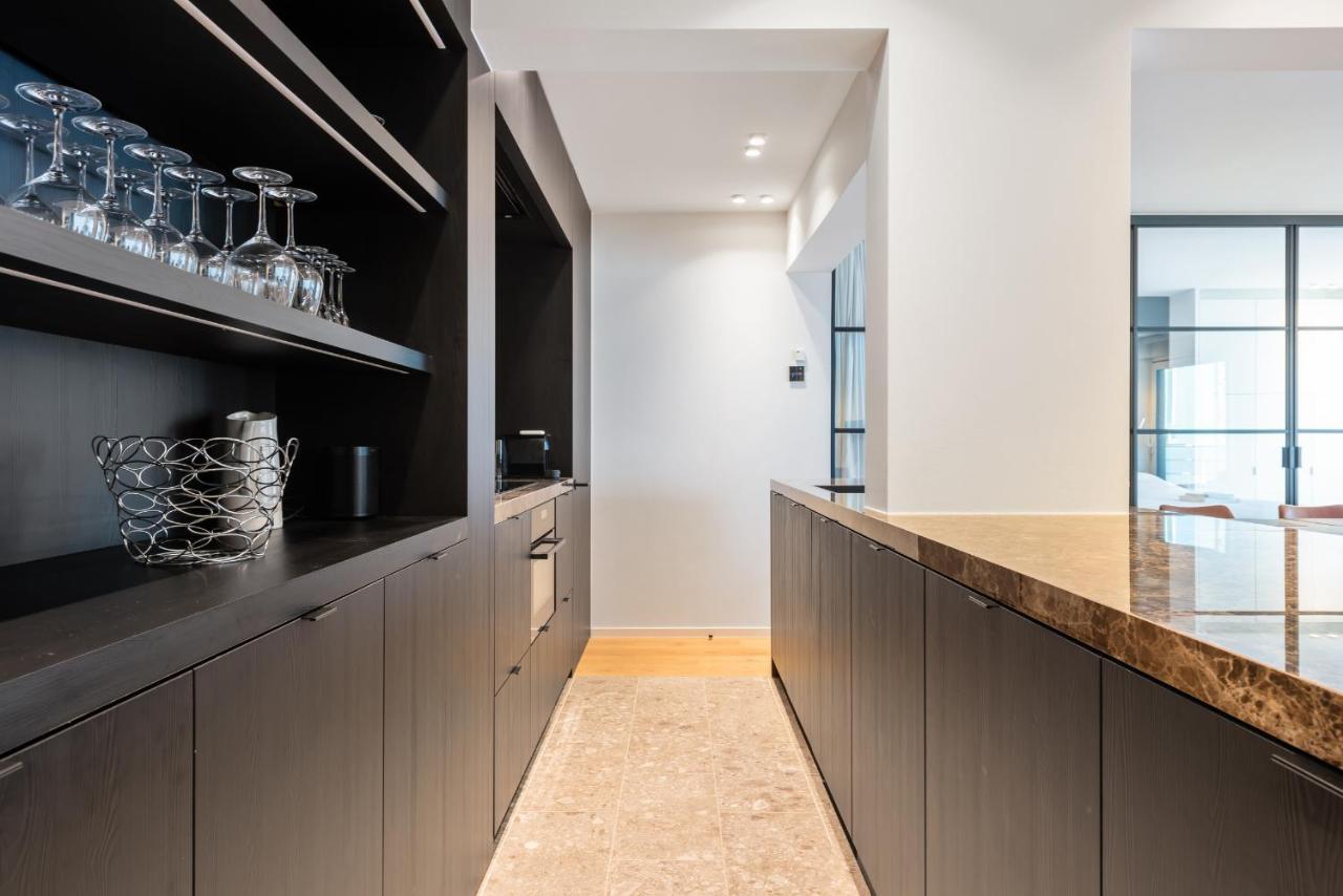 Hyper-Luxeappartement, Zeezicht, Centrum, Airco, Optie Hotelservices 奥斯滕德 外观 照片