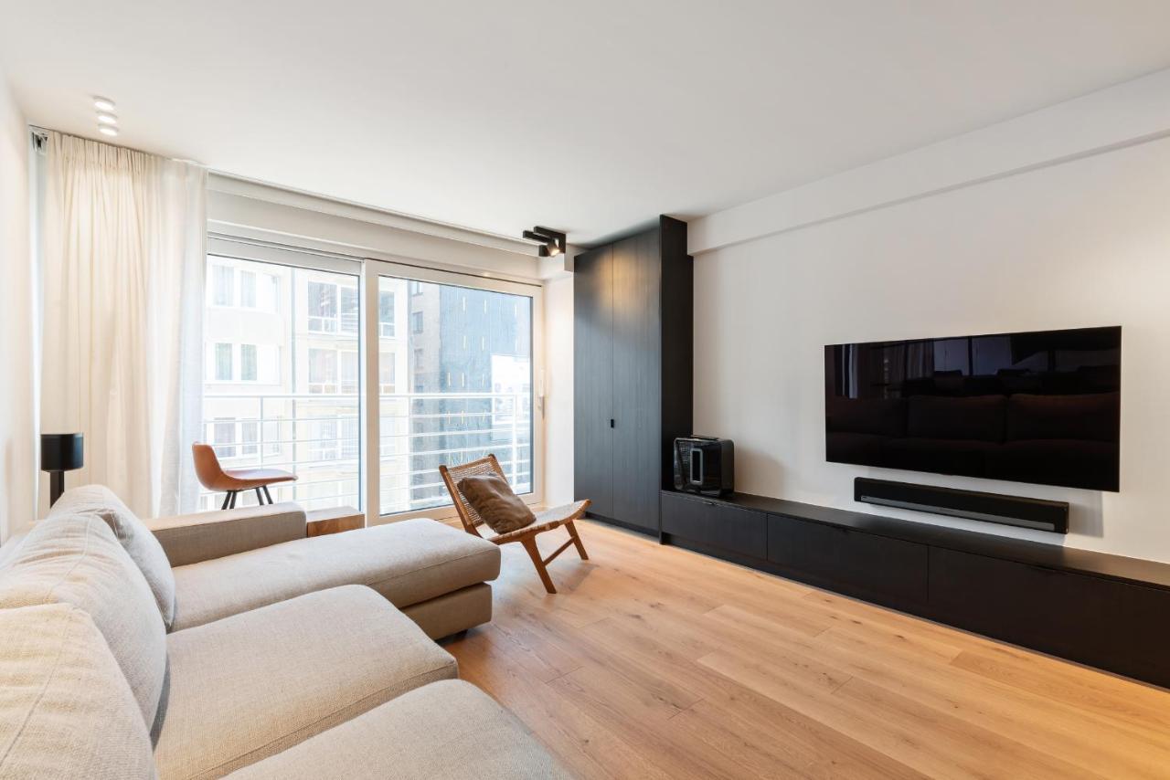Hyper-Luxeappartement, Zeezicht, Centrum, Airco, Optie Hotelservices 奥斯滕德 外观 照片