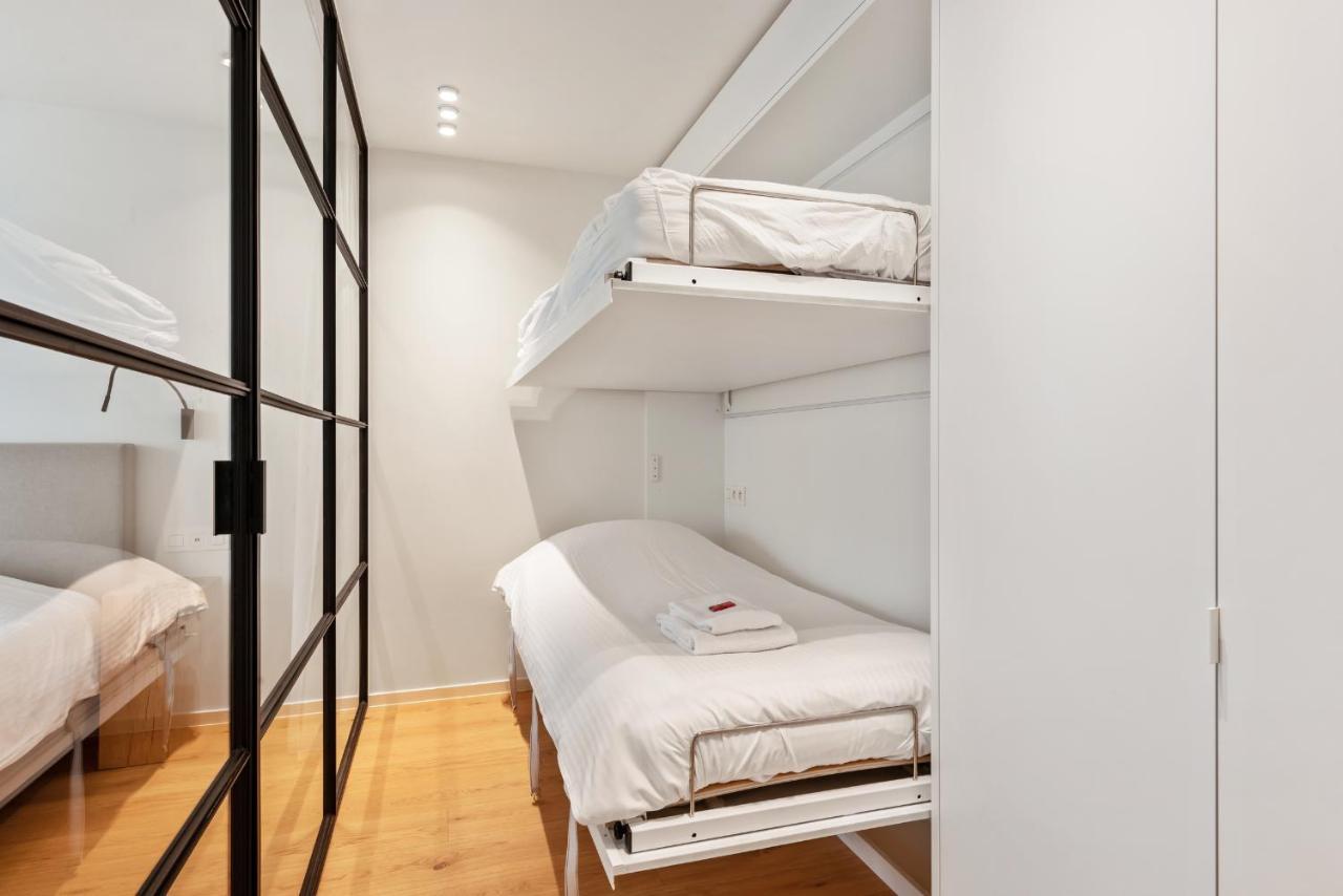 Hyper-Luxeappartement, Zeezicht, Centrum, Airco, Optie Hotelservices 奥斯滕德 外观 照片