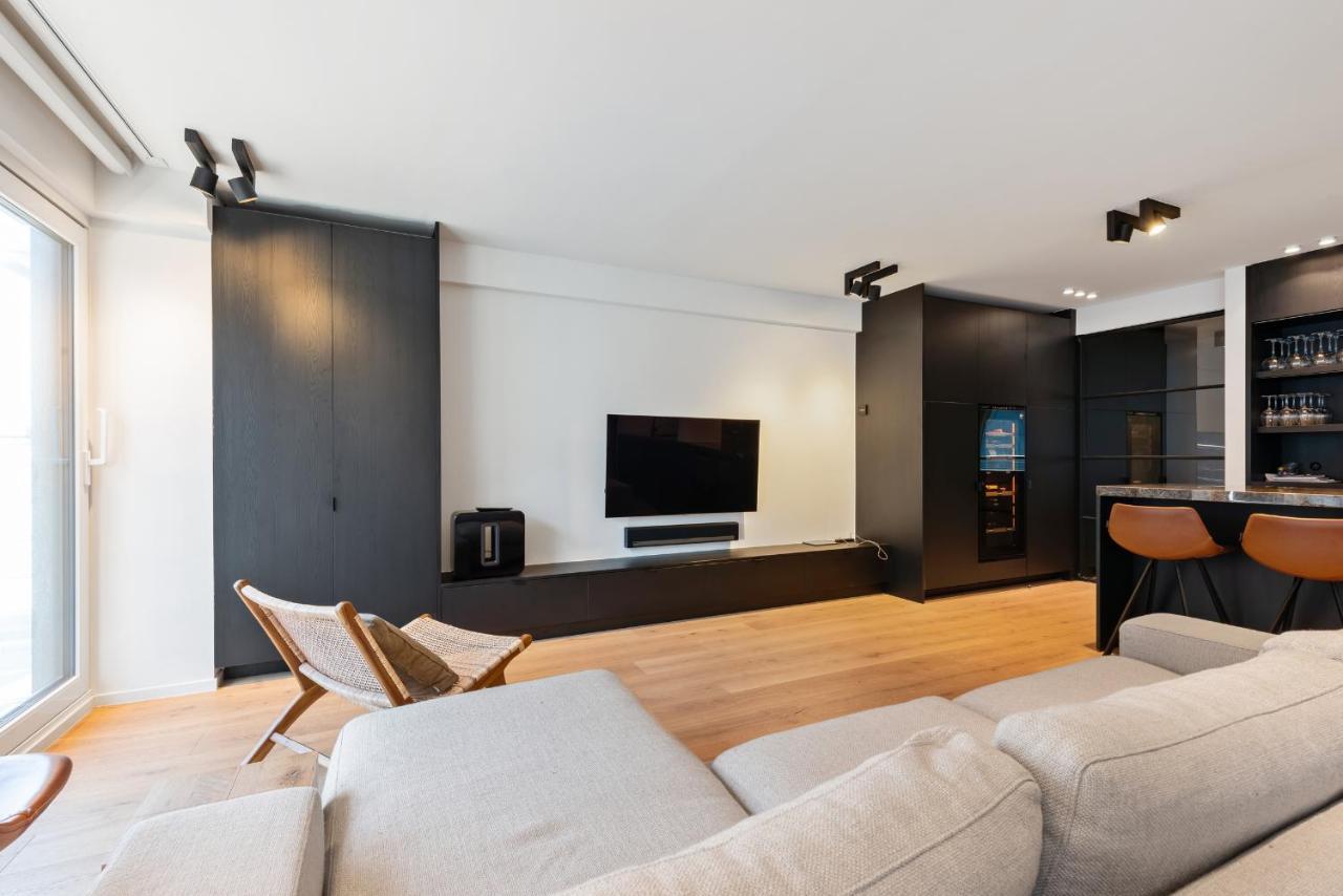 Hyper-Luxeappartement, Zeezicht, Centrum, Airco, Optie Hotelservices 奥斯滕德 外观 照片