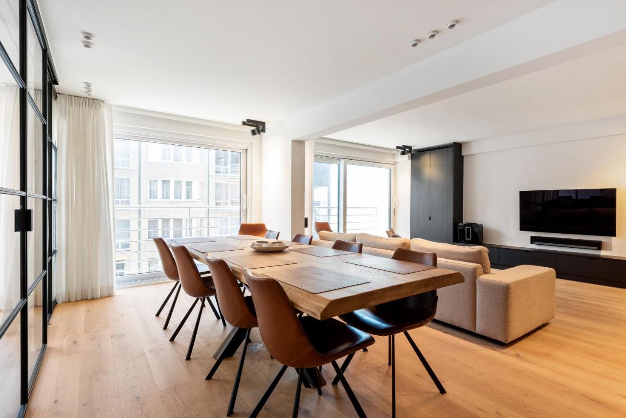 Hyper-Luxeappartement, Zeezicht, Centrum, Airco, Optie Hotelservices 奥斯滕德 外观 照片